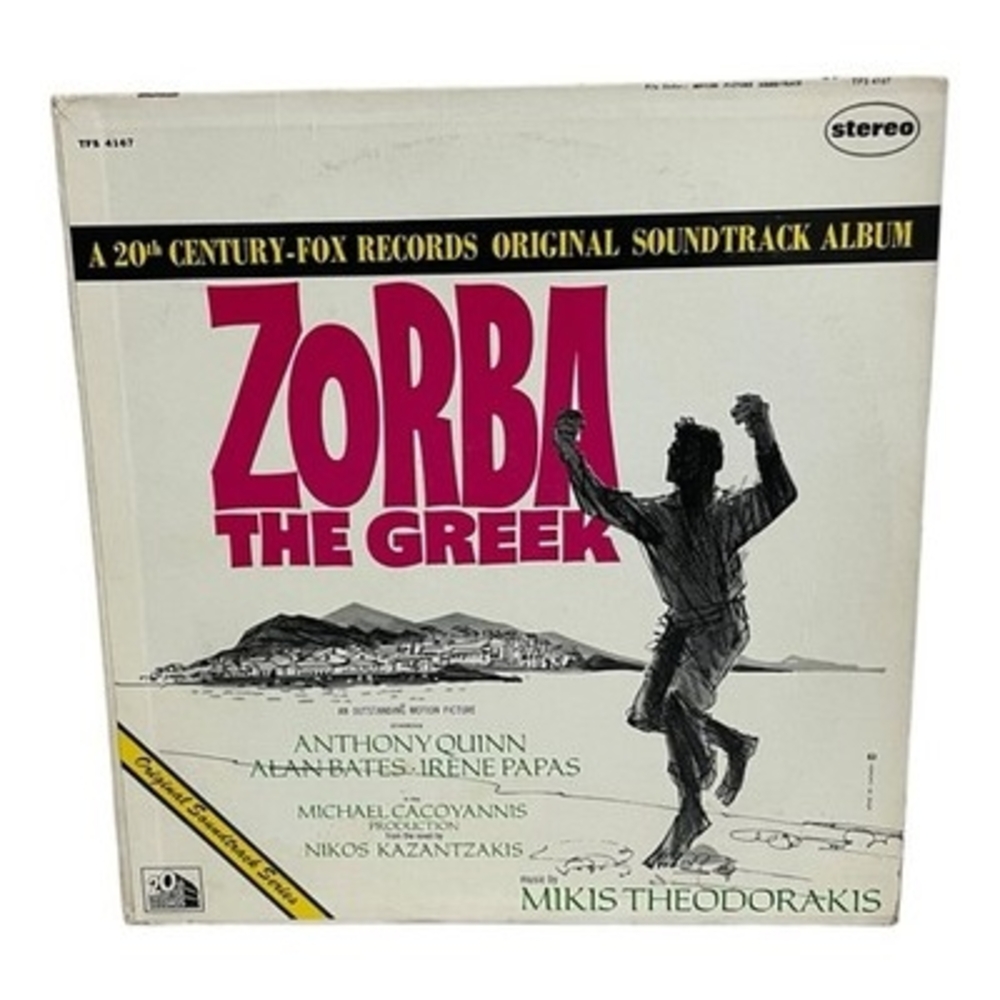 Mikis Theodorakis Zorba The Greek Original Soundtrack Vinyl LP 1966 G